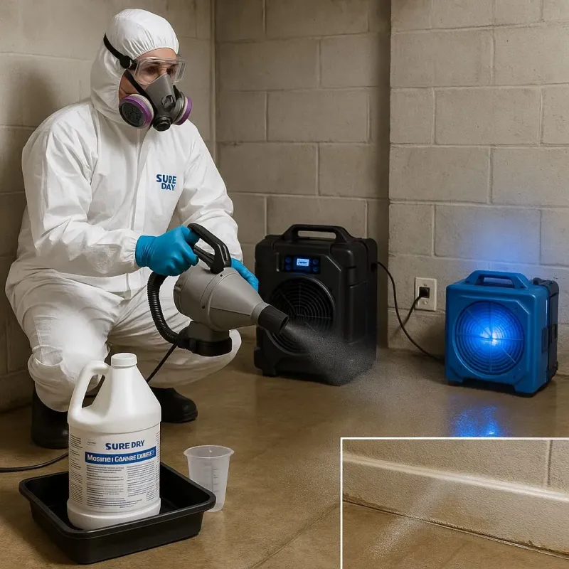 Sanitization and Odor Removal process in Ferguson, MO