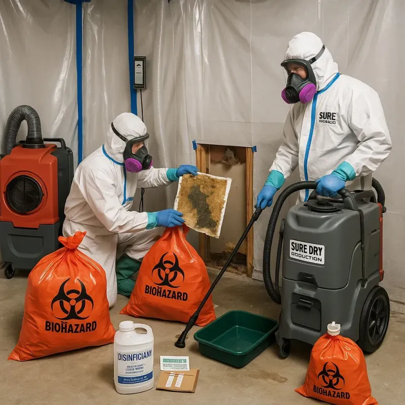 Contaminated Water Handling Protocols process in Ferguson, MO