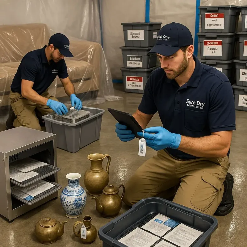 Content Protection and Restoration process in Ferguson, MO