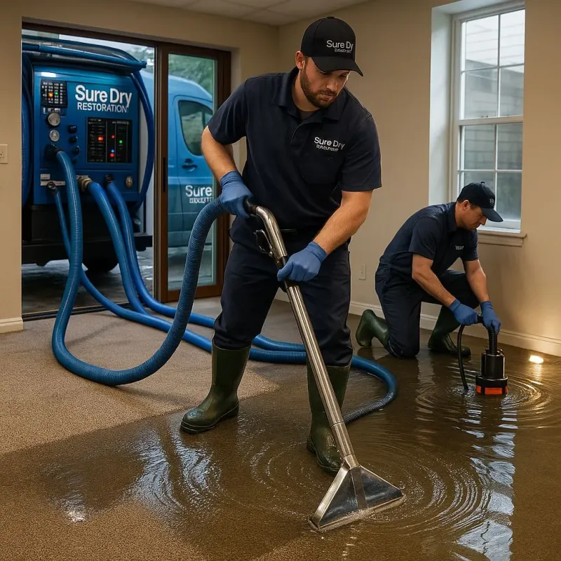 Water Extraction and Removal process in Ferguson, MO
